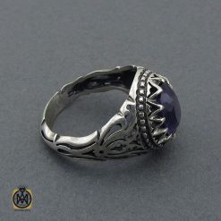 انگشتر آمتیست مردانه - کد 10389 انگشتر آمتیست مردانه - کد 10389