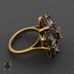 انگشتر الماس اصل طرح نگارا زنانه - کد 2171 انگشتر الماس اصل طرح نگارا زنانه - کد 2171