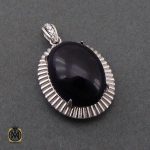 مدال آمتیست طرح ژرفا زنانه - کد 3212 - تصویر 2