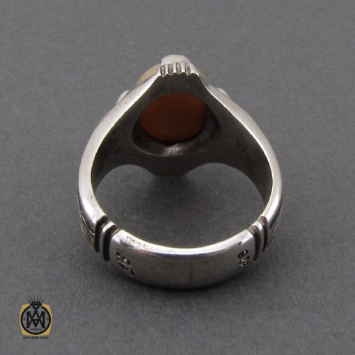 انگشتر اپال مردانه دست ساز - کد 10277 - تصویر 3