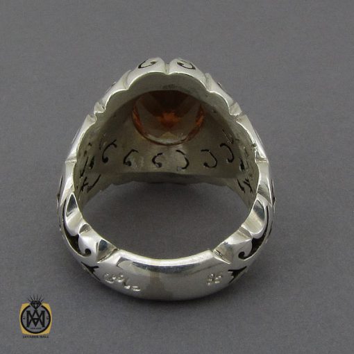 انگشتر زولتنایت مردانه دست ساز هنر استاد صانعی - کد 10303 - تصویر 3