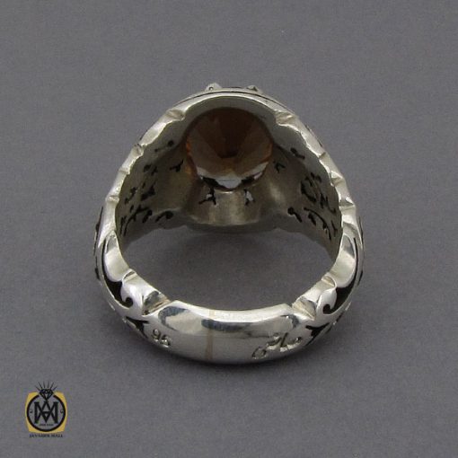 3 انگشتر زولتنایت مردانه دست ساز هنر استاد صانعی - کد 10308 - تصویر 3