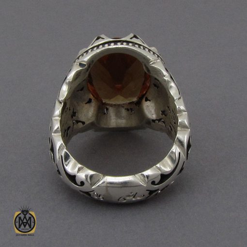 انگشتر زولتنایت مردانه دست ساز هنر استاد صانعی - کد 10309 - تصویر 3