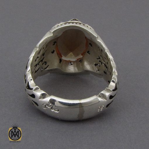 انگشتر زولتنایت مردانه دست ساز هنر استاد صانعی - کد 10307 - تصویر 3