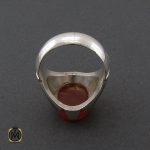 3 انگشتر عقیق یمن مردانه - کد 10344 - تصویر 3