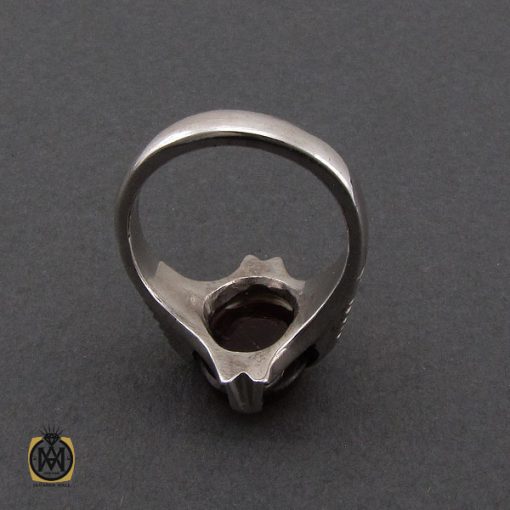 انگشتر عقیق یمن مردانه - کد 10349 - تصویر 3