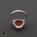 انگشتر عقیق یمن با حکاکی یا معبود العابدین مردانه - کد 10221 - تصویر 3