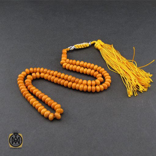 تسبیح 101 دانه کهربا لهستان اصل و مرغوب  – کد 4219 - تصویر 3