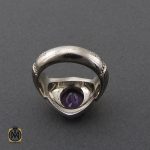 انگشتر آمتیست مردانه استاد باقرزاده - کد 10397 - تصویر 3