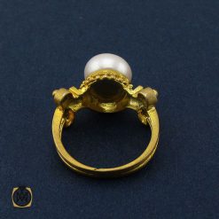 انگشتر مروارید اصل طرح گلاره زنانه - کد 2153 انگشتر مروارید اصل طرح گلاره زنانه - کد 2153