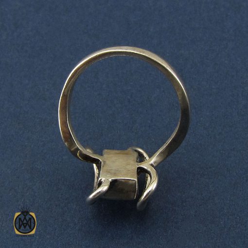 انگشتر کهربا لهستان طرح لامیا زنانه - کد 2155 - تصویر 3