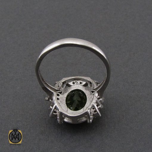 3 انگشتر زبرجد طرح طراوت زنانه - کد 2164 - تصویر 3