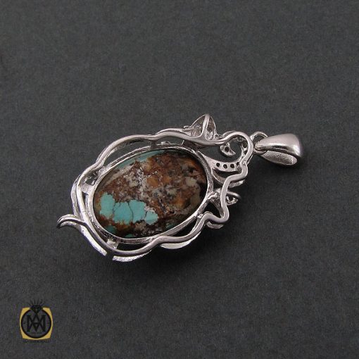 3 مدال فیروزه نیشابوری طرح آوا زنانه - کد 3196 - تصویر 3