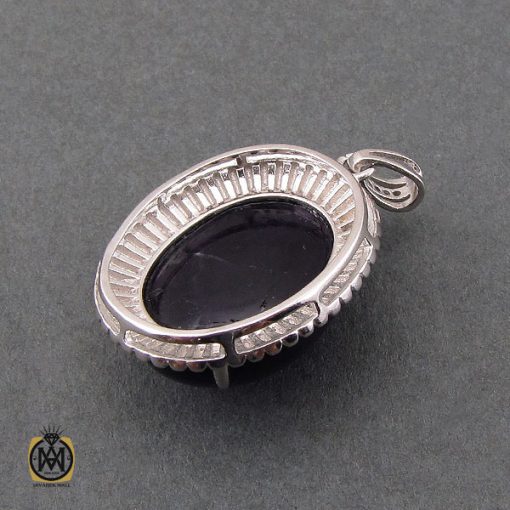 مدال آمتیست طرح ژرفا زنانه - کد 3212 - تصویر 3