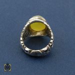 انگشتر اوپال شجر دست ساز مردانه شبکه ای  - کد 10208 - تصویر 3