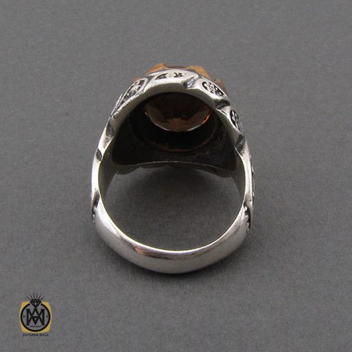 3 انگشتر زولتنایت درشت مردانه - کد 10271 - تصویر 3