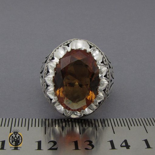 انگشتر زولتنایت مردانه دست ساز هنر استاد صانعی - کد 10309 - تصویر 4