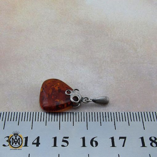 مدال کهربا لهستان طرح نینا زنانه - کد 3236 - تصویر 4