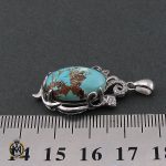 4 مدال فیروزه نیشابوری طرح آوا زنانه - کد 3196 - تصویر 4