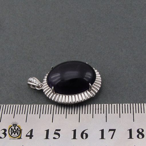 مدال آمتیست طرح ژرفا زنانه - کد 3212 - تصویر 4