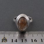 انگشتر کوارتز رُتایل مردانه دست ساز - کد 10261 - تصویر 4