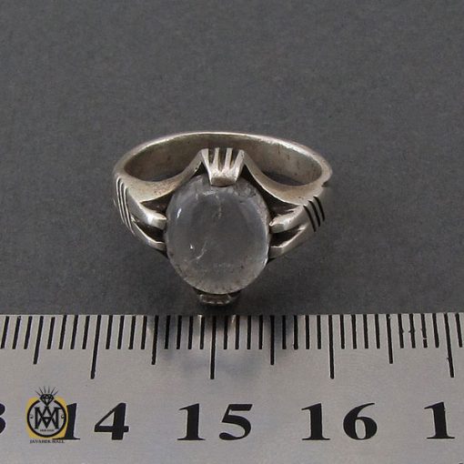 انگشتر دُر نجف مردانه - کد 10262 - تصویر 4