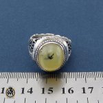 انگشتر اوپال شجر دست ساز مردانه شبکه ای  - کد 10208 - تصویر 4