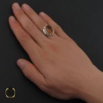 5 انگشتر زولتنایت خوش رنگ مردانه - کد 10305 - تصویر 5