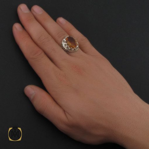 انگشتر زولتنایت خوش رنگ مردانه - کد 10305 - تصویر 5