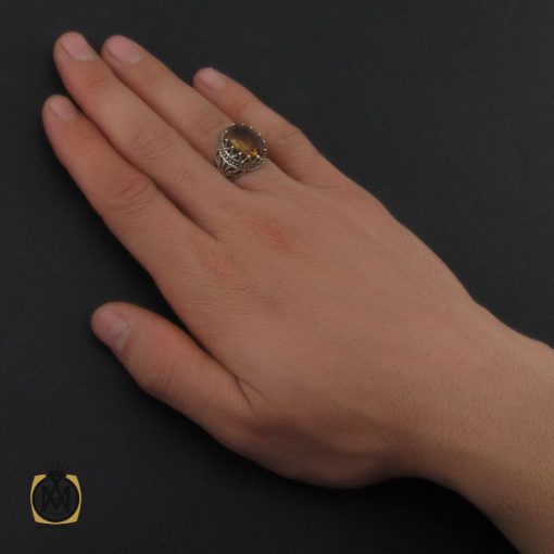 انگشتر زولتنایت خوش رنگ مردانه - کد 10311 - تصویر 5