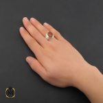 5 انگشتر عقیق یمن با حکاکی شرف الشمس مردانه - کد 10323 - تصویر 5