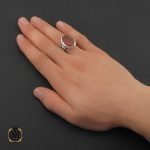 5 انگشتر عقیق با حکاکی امیری حسین و نعم الامیر مردانه - کد 10342 - تصویر 5