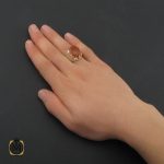 5 انگشتر عقیق یمن مردانه - کد 10344 - تصویر 5