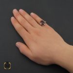 5 انگشتر عقیق یمن مردانه - کد 10349 - تصویر 5