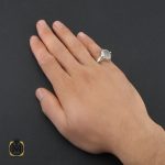 5 انگشتر کوارتز رُتایل مردانه دست ساز - کد 10203 - تصویر 5