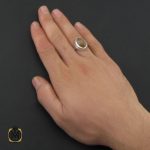انگشتر کوارتز رُتایل مردانه دست ساز - کد 10261 - تصویر 5