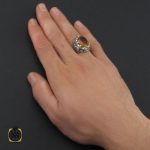 5 انگشتر زولتنایت درشت مردانه - کد 10270 - تصویر 5