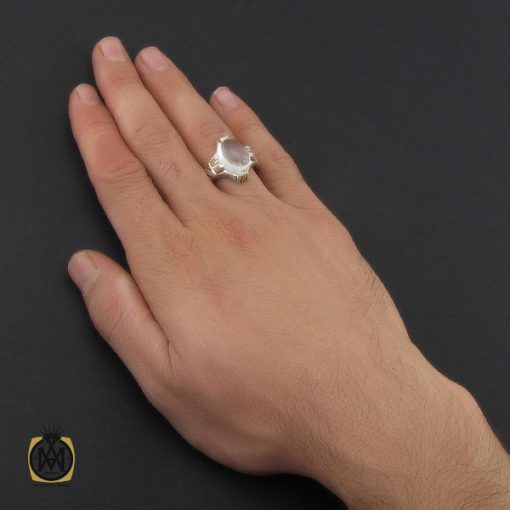 5 انگشتر در نجف مردانه اصل و معدنی - کد 10280 - تصویر 5