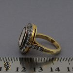 6 انگشتر الماس اصل طرح پریسان زنانه - کد 2147 - تصویر 7