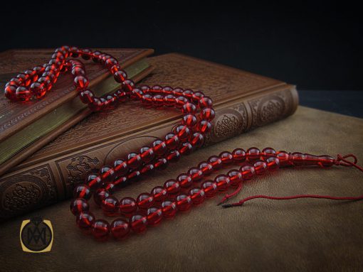 00 تسبیح 101 دانه سندلوس آلمان خوش رنگ - کد 4279 - تصویر 6
