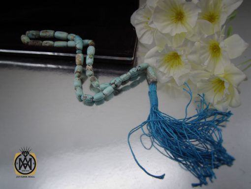تسبیح 33 دانه فیروزه نیشابوری مرغوب - کد 4286 - تصویر 6