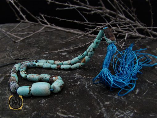 تسبیح 33 دانه فیروزه نیشابوری فاخر - کد 4290 - تصویر 6