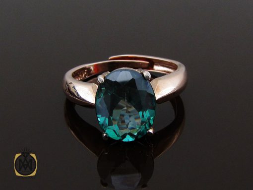 انگشتر توپاز سبز طرح نادیا زنانه - کد 2188 - تصویر 6