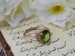 00 انگشتر زبرجد طرح تابان زنانه - کد 2199 - تصویر 6