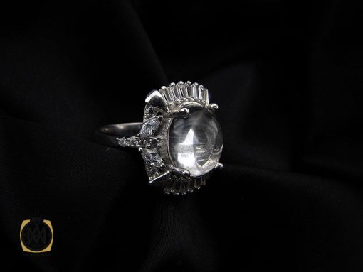 انگشتر دُر نجف طرح نورا زنانه - کد 2177 - تصویر 7