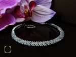 00 دستبند تنیسی نقره طرح زنانه - کد 1091 - تصویر 6