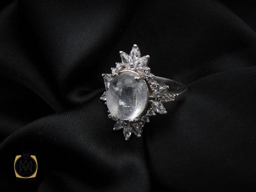 انگشتر دُر نجف طرح نیکی زنانه - کد 2178 - تصویر 6