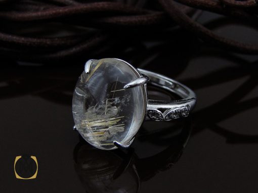 00 انگشتر دُر نجف طرح رها زنانه - کد 2255 - تصویر 7