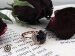 00 انگشتر یاقوت کبود خوش رنگ طرح غزاله زنانه - کد 2266 - تصویر 6