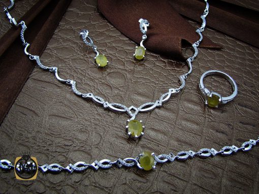 00 سرویس یاقوت زرد زنانه طرح پرنسس - کد 7193 - تصویر 9